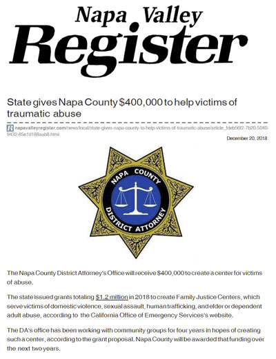 Napa County District Attorney