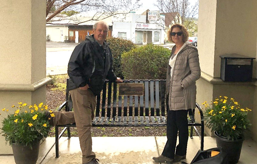 Michael Senn Memorial Bench Dedication