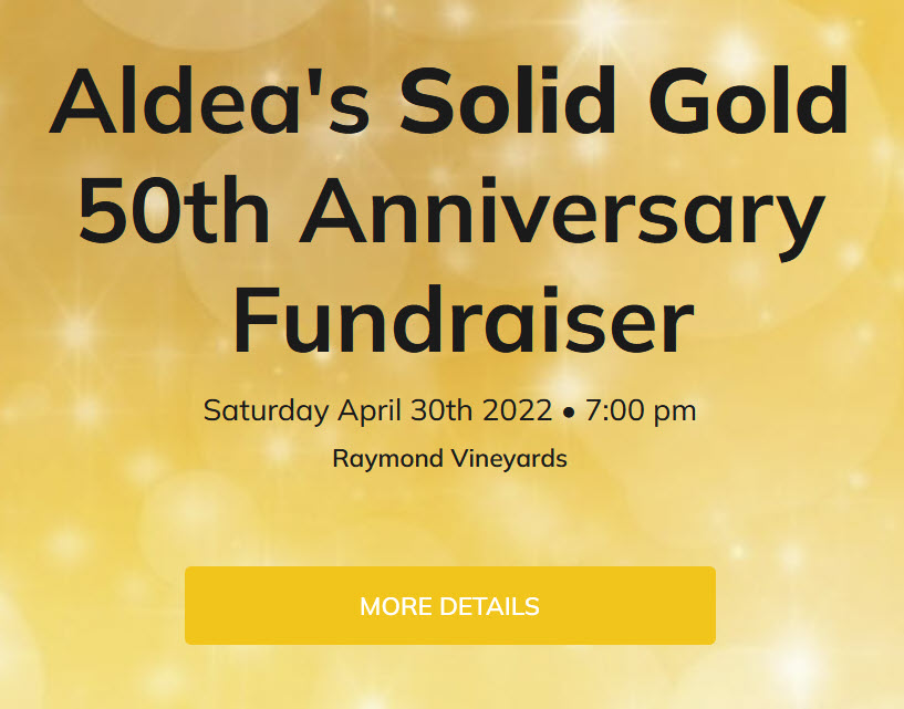 Aldea's Solid Gold  50th Anniversary    Fundraiser